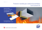 Flyer - Protection incendie pour conduits de ventilation Conlit Ductboard LW