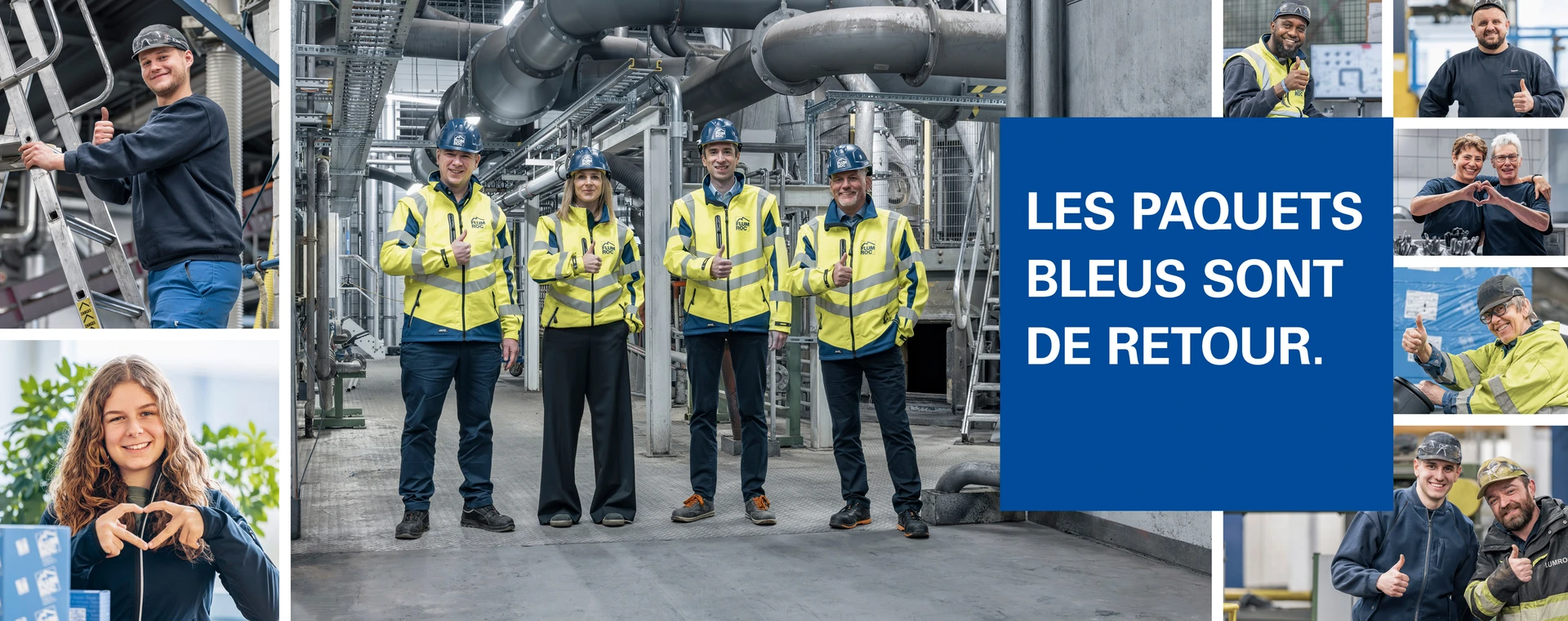 nous sommes de retour